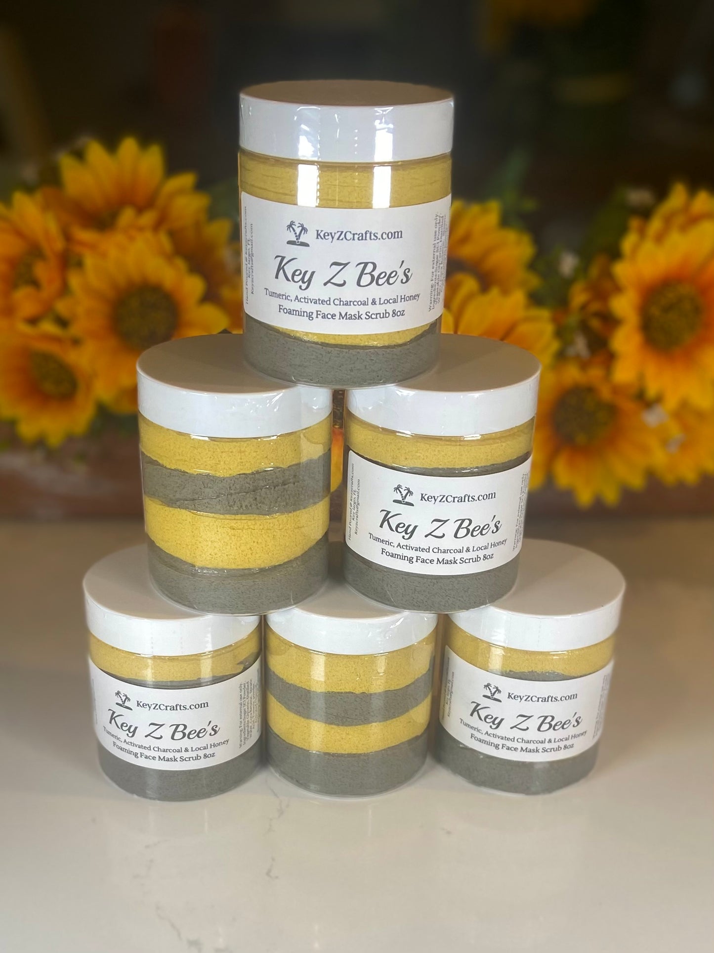 Key Z Bees Foaming Face Mask Scrub 8oz