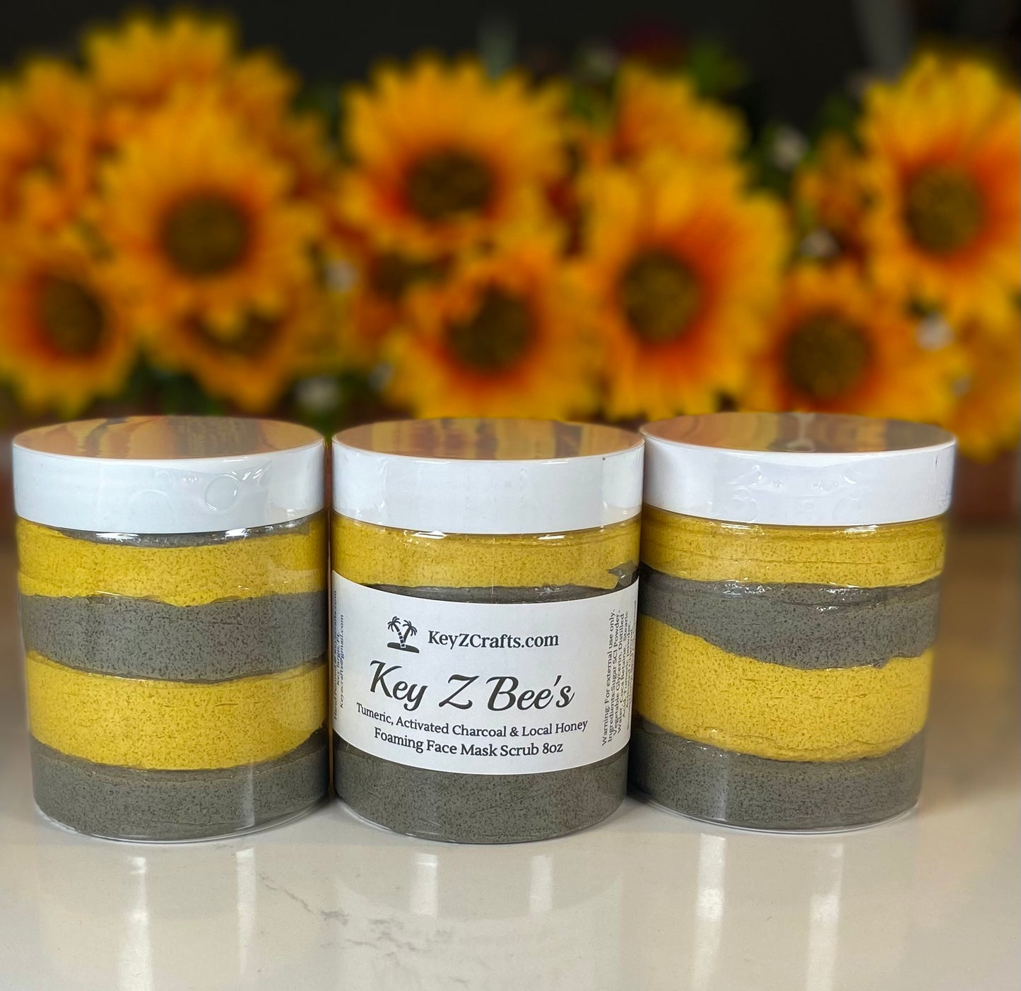 Key Z Bees Foaming Face Mask Scrub 8oz