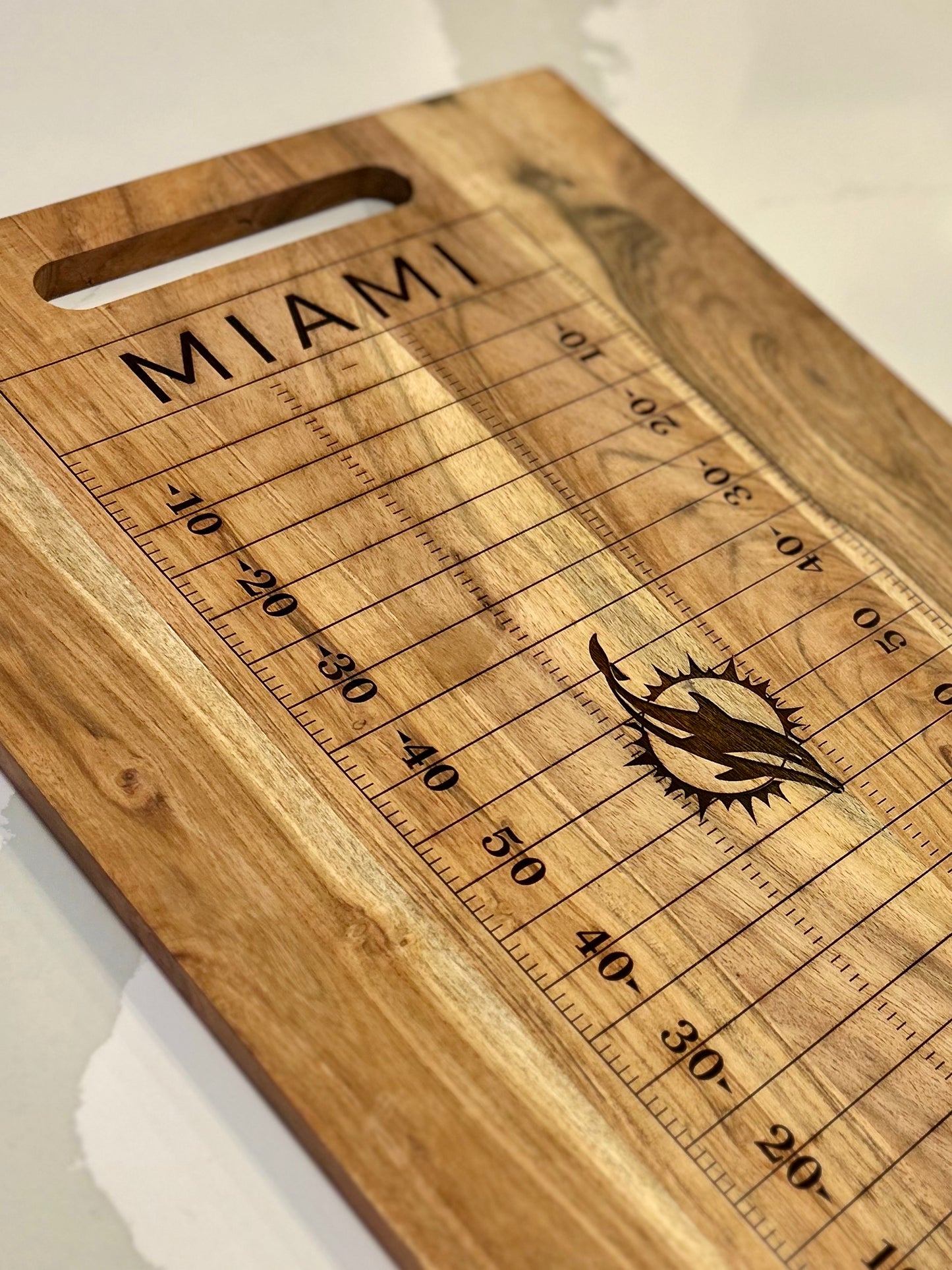 Football Field Charcuterie Board