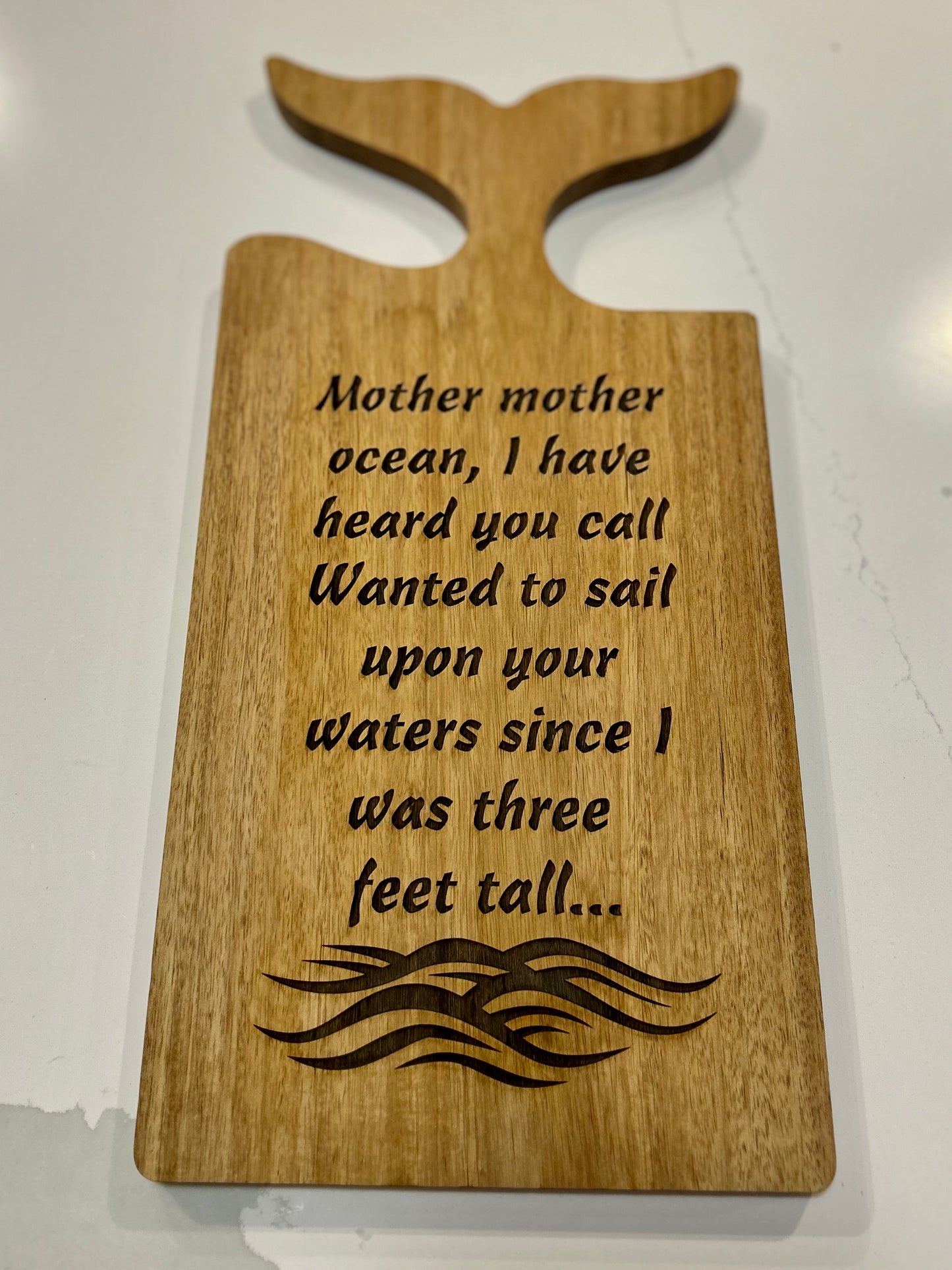 Whale Tail Charcuterie Board