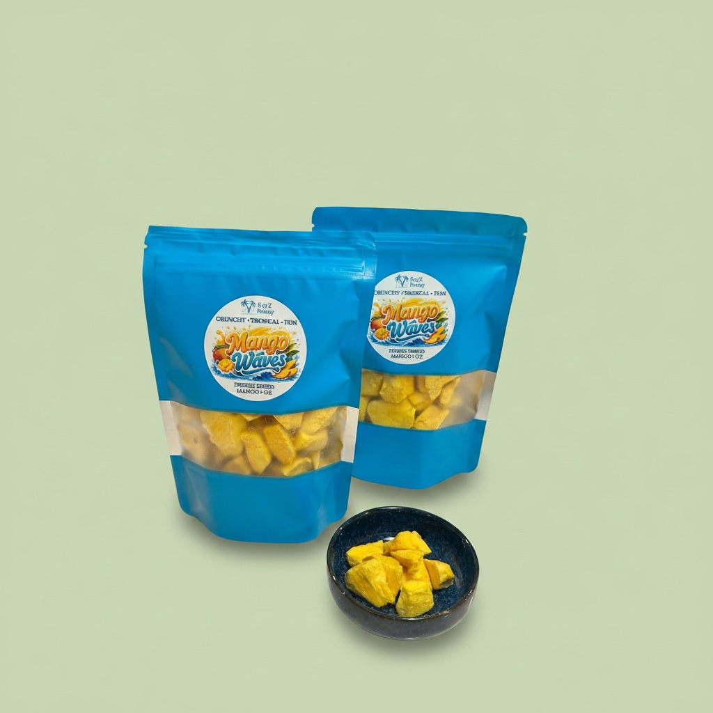 Mango Waves - Freeze Dried Mango