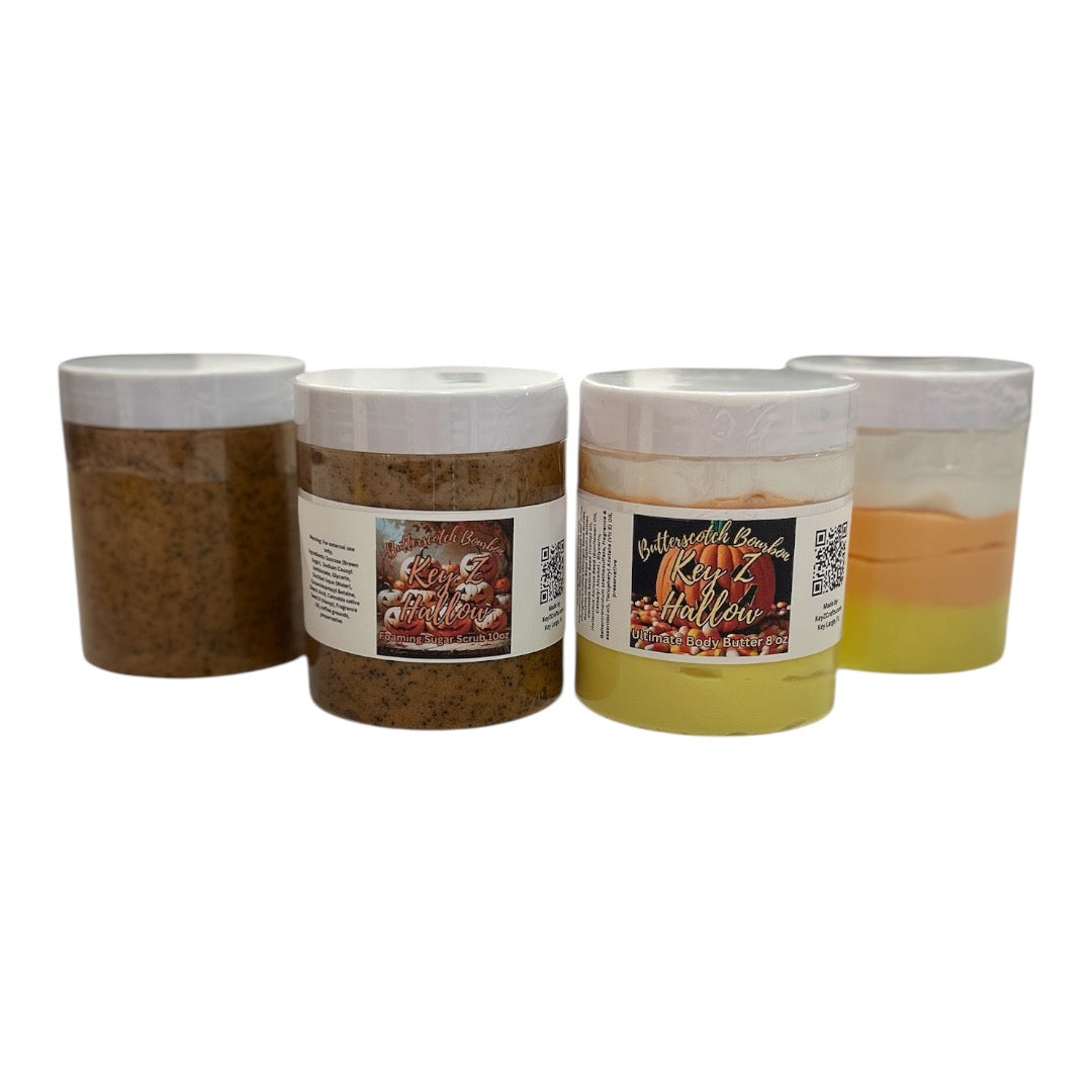 Key Z Hallow Foaming Sugar Scrub 8 oz