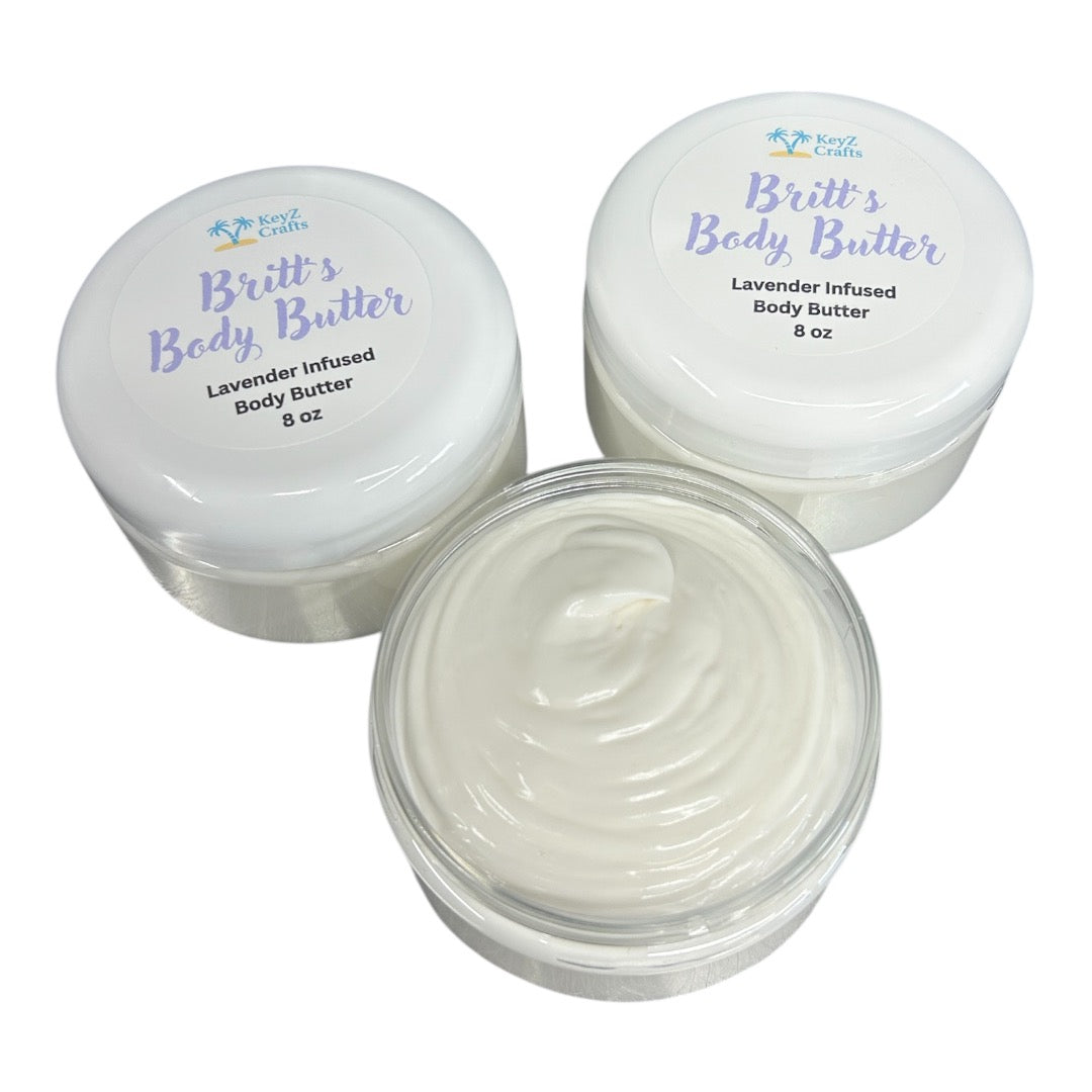 Britt’s Body Butter – Lavender Infused (8 oz)