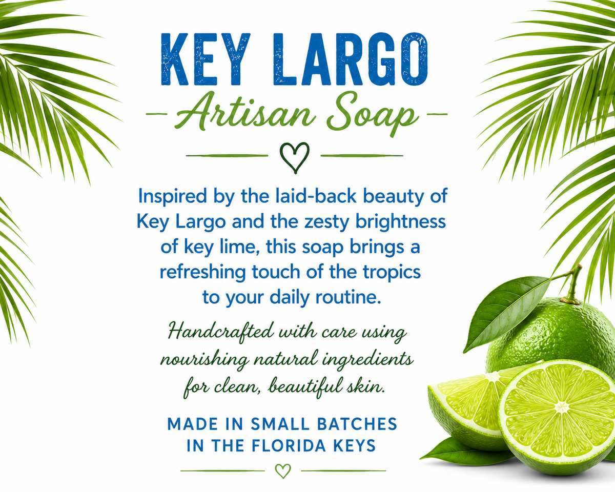 Key Largo Key Lime Artisan Soap