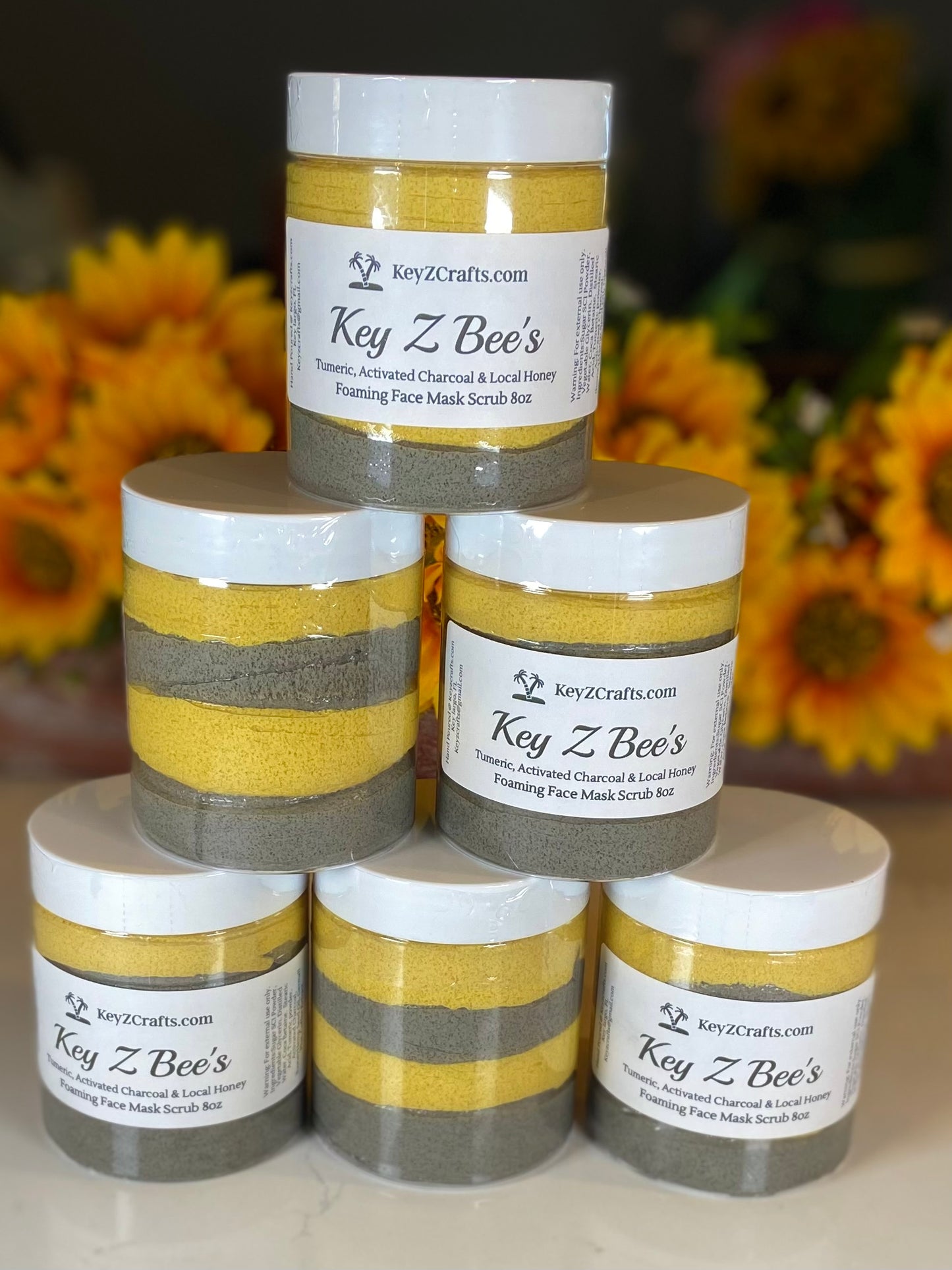 Key Z Bees Foaming Face Mask Scrub 8oz