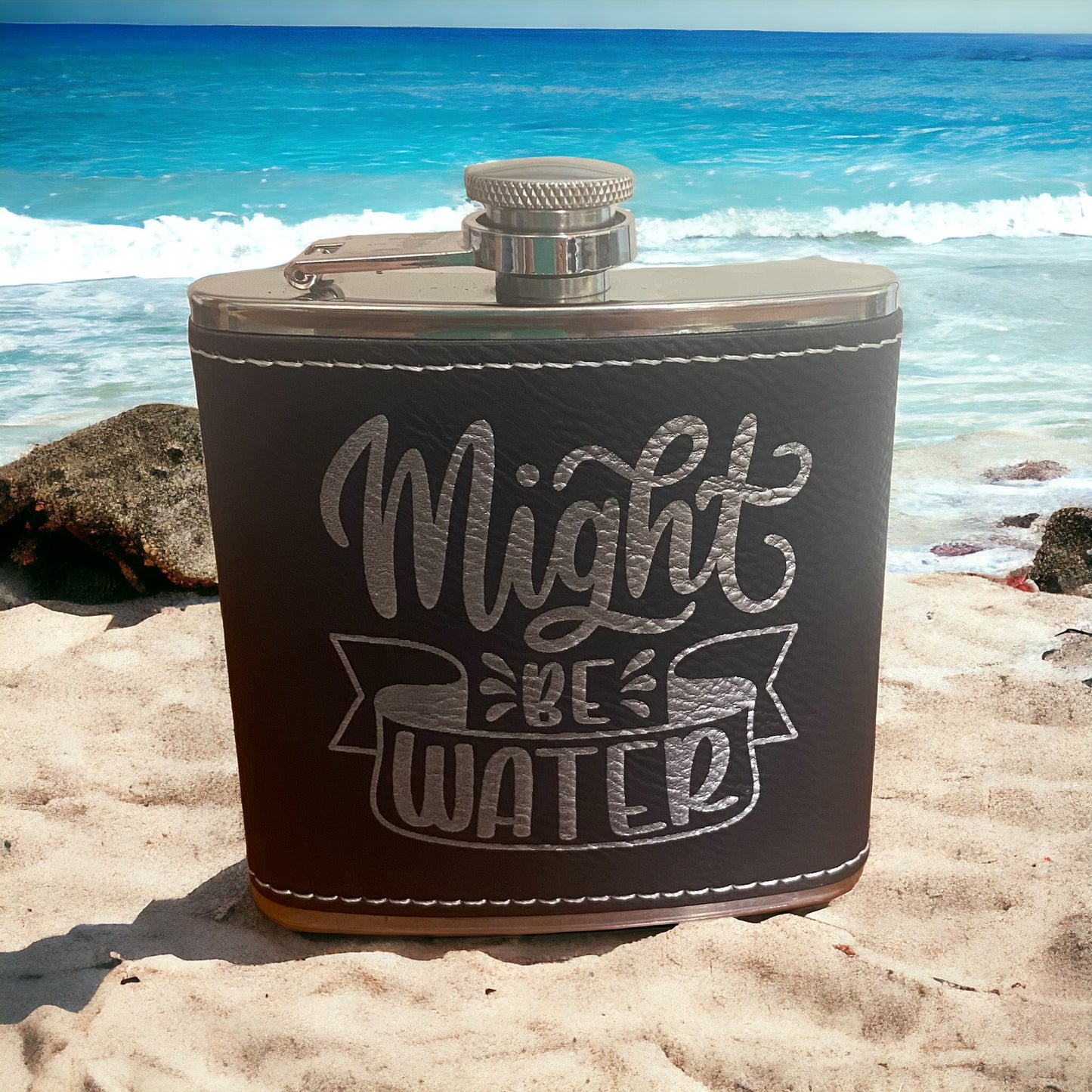 Engraved Flask