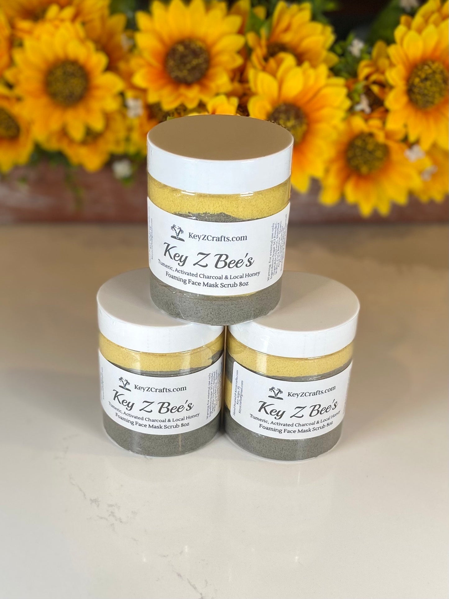 Key Z Bees Foaming Face Mask Scrub 8oz