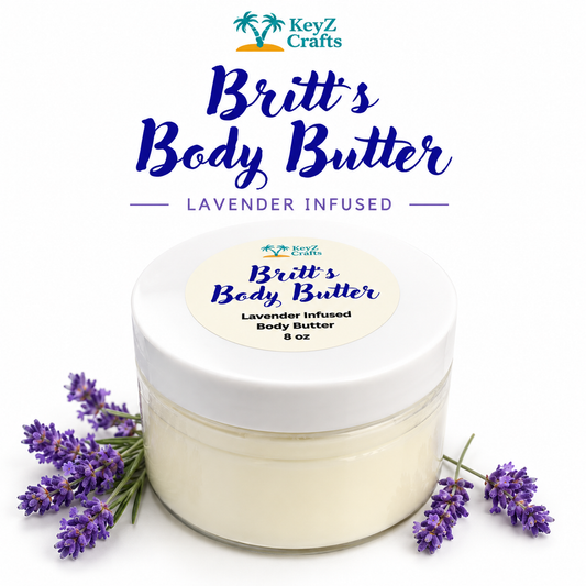 Britt’s Body Butter – Lavender Infused (8 oz)