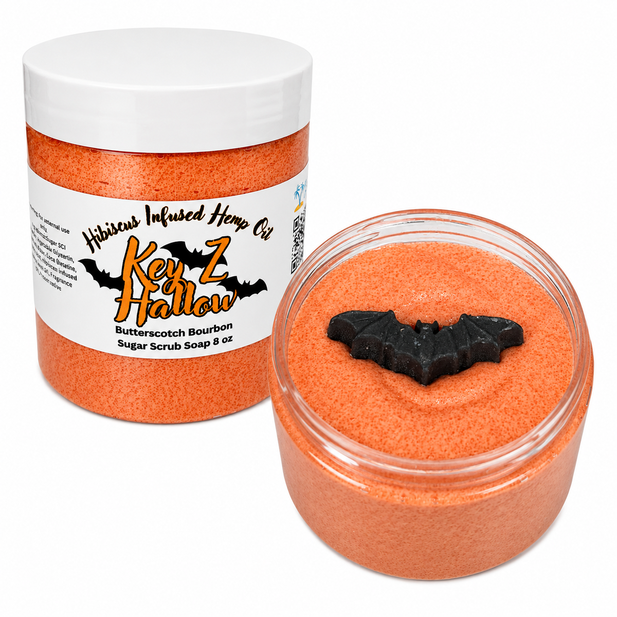 Key Z Hallow – Butterscotch Bourbon Sugar Scrub Soap 🎃🥃