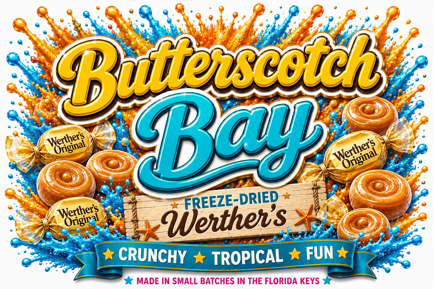 Butterscotch Bay - Freeze Dried Werthers