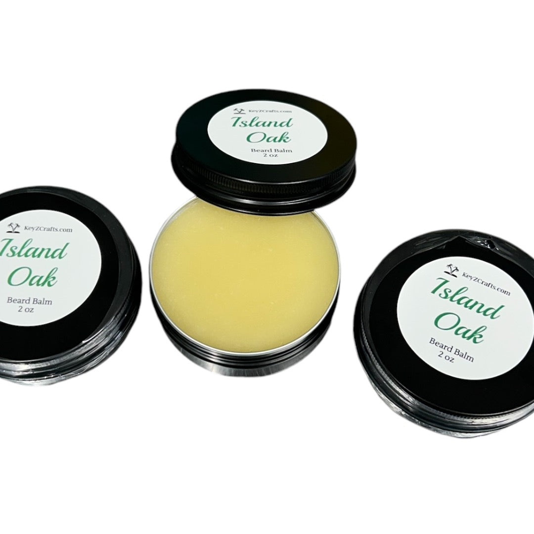 Island Oak Beard Balm 2oz