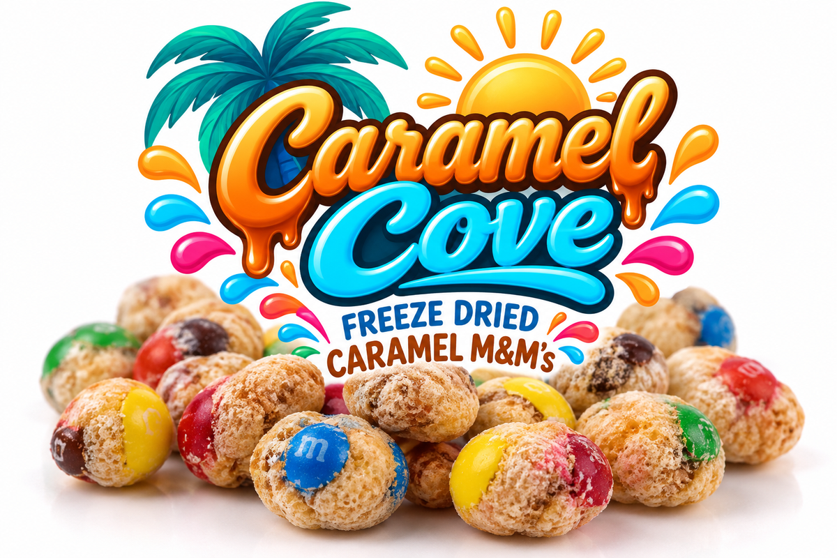 Caramel Cove- Freeze Dried Caramel M&Ms
