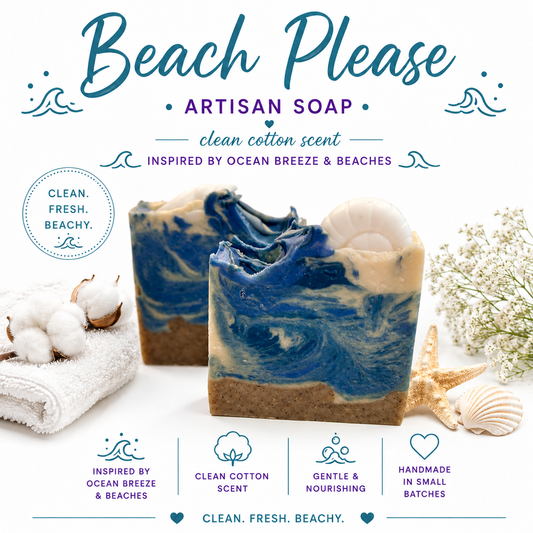 Beach Please Artisan Soap