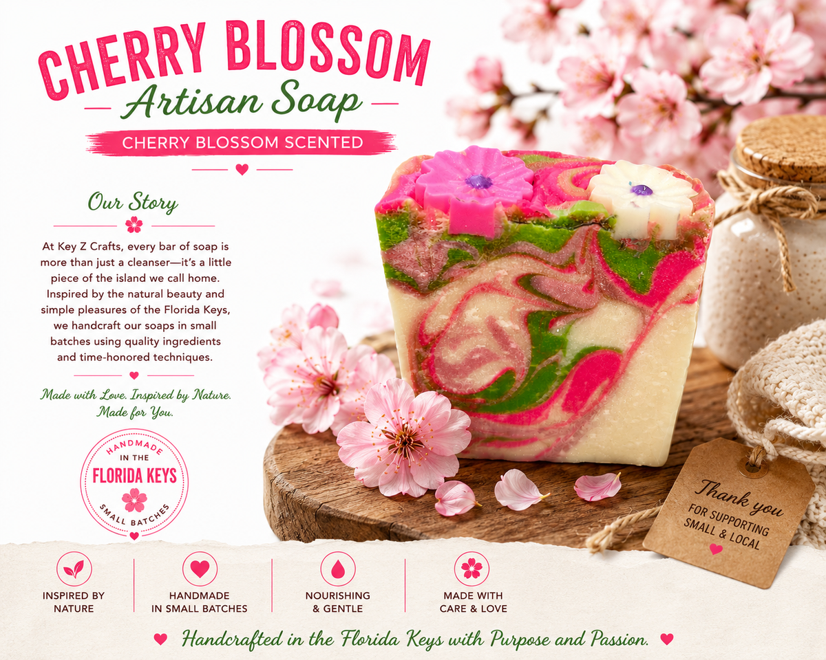 Cherry Blossom Artisan Soap