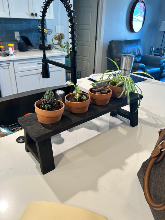 Wooden Plant Bench