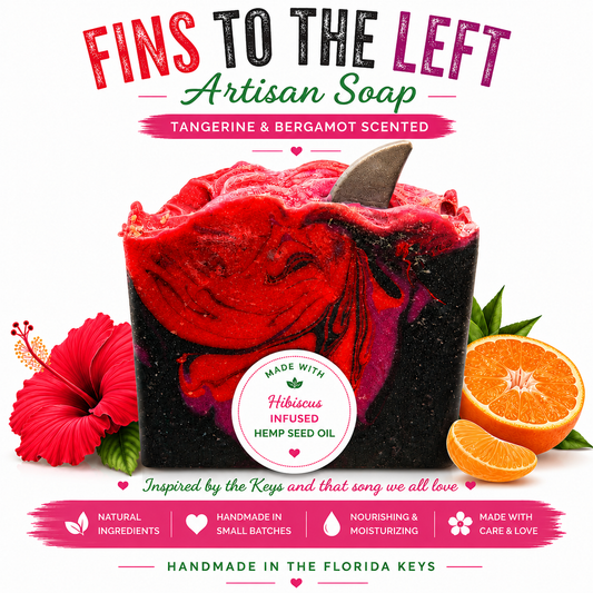Fins to the Left Artisan Soap
