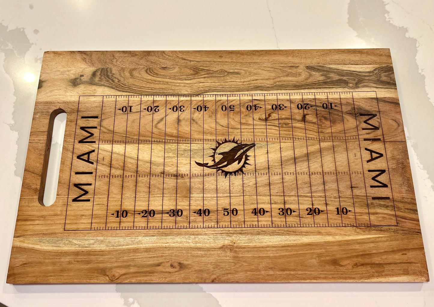 Football Field Charcuterie Board