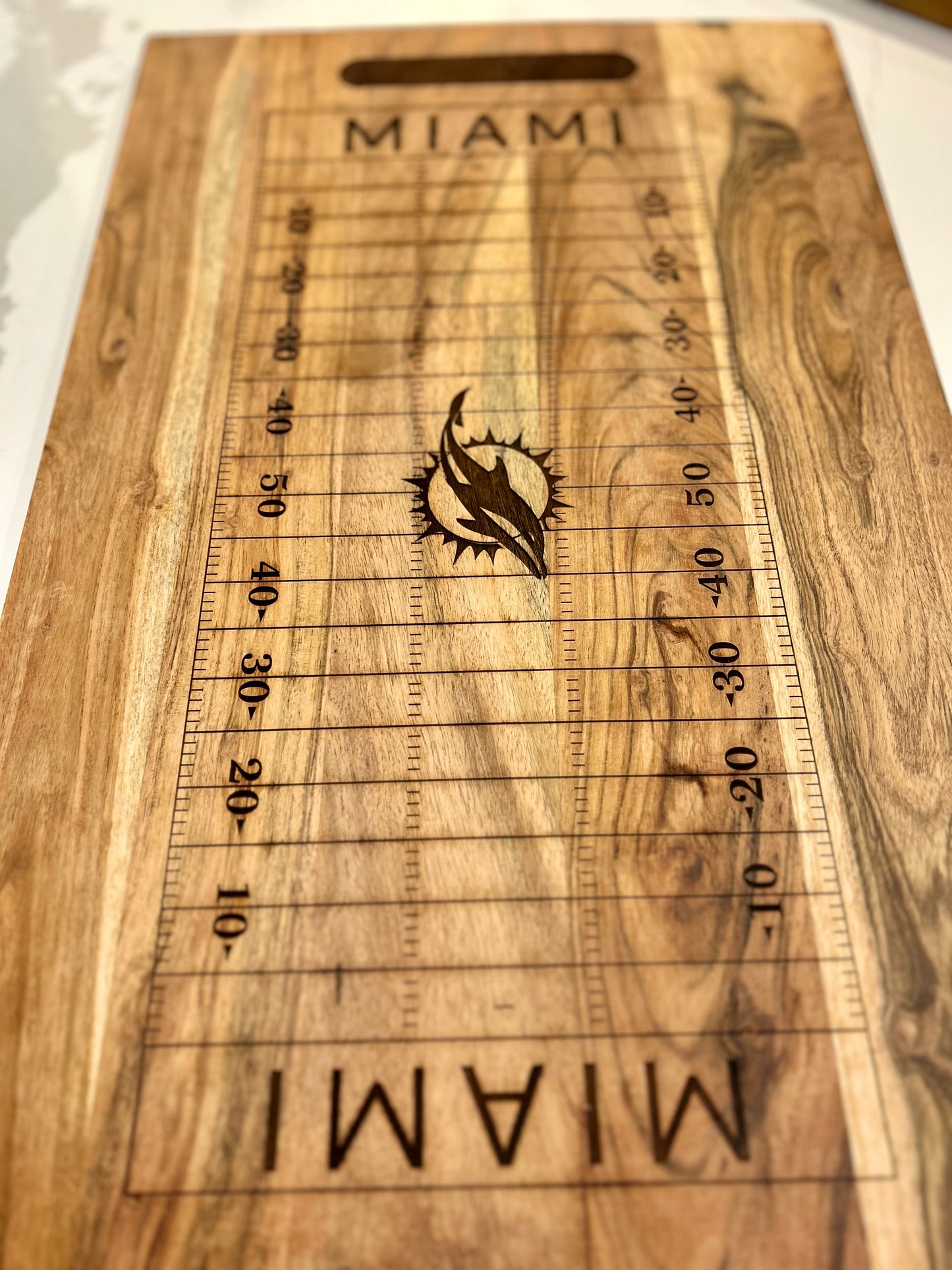 Football Field Charcuterie Board