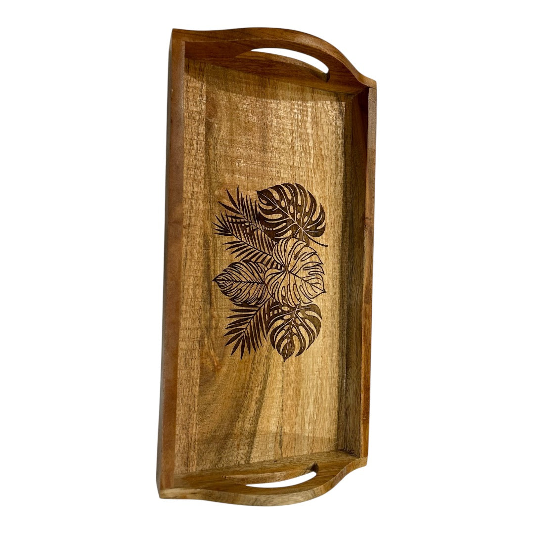 Engraved Wooden Trinket Trays
