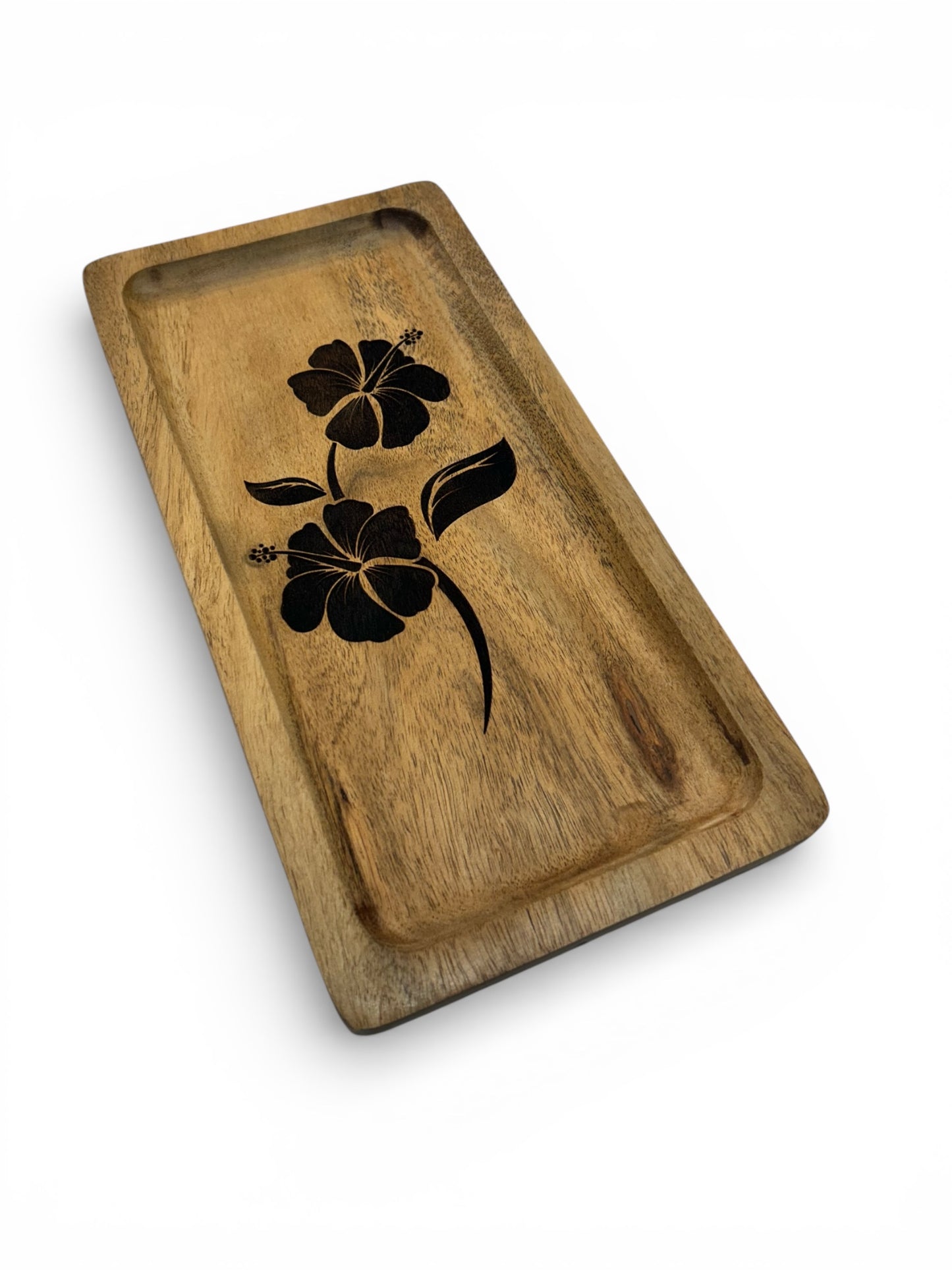Engraved Wooden Trinket Trays