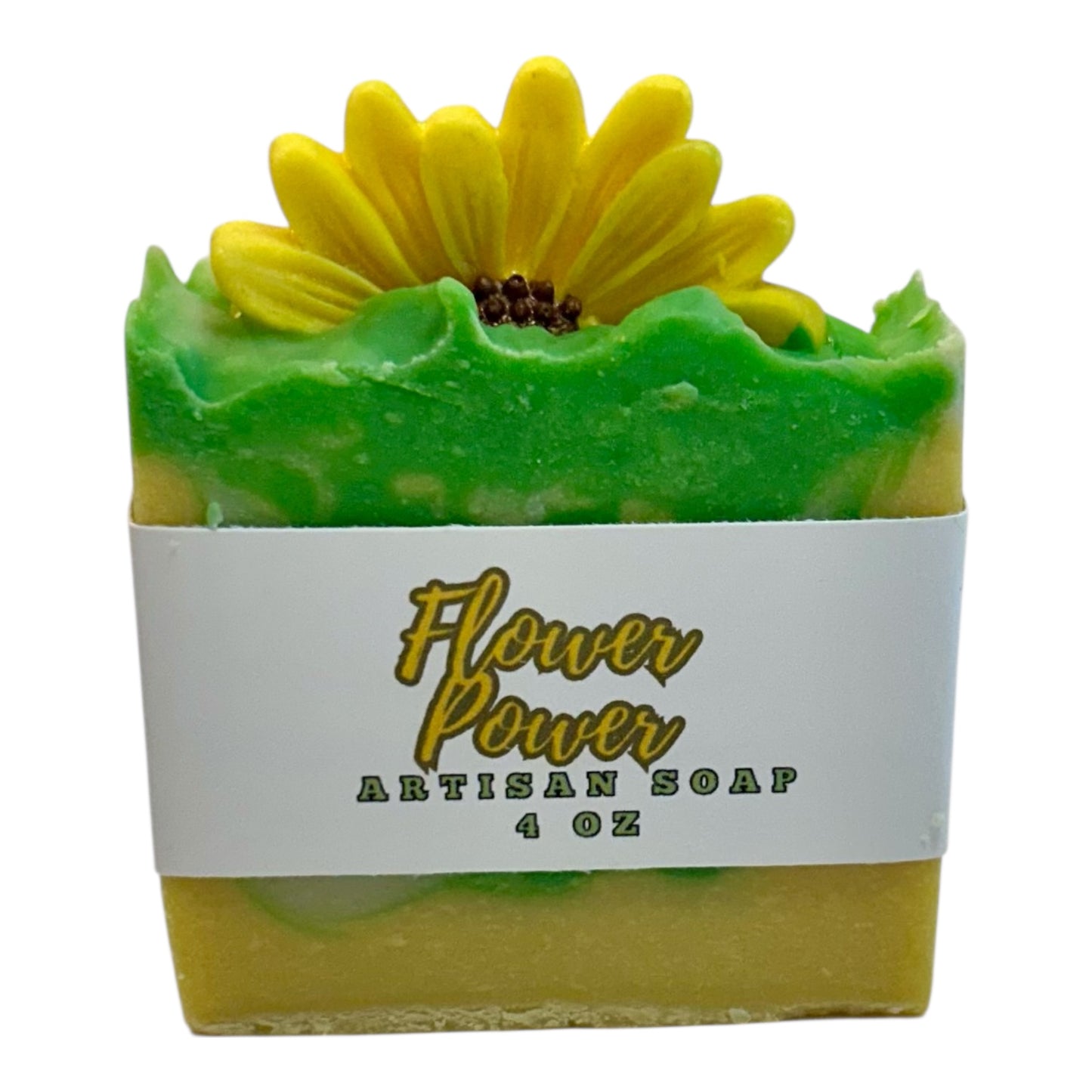 Flower Power Calendula Infused Artisan Soap