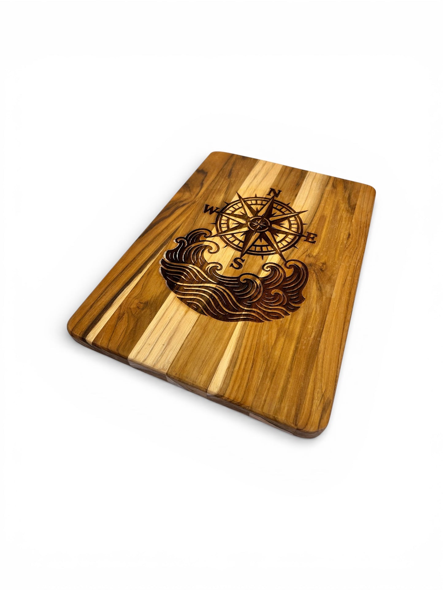 Nautical Teak Wood Engraved Serving Boards