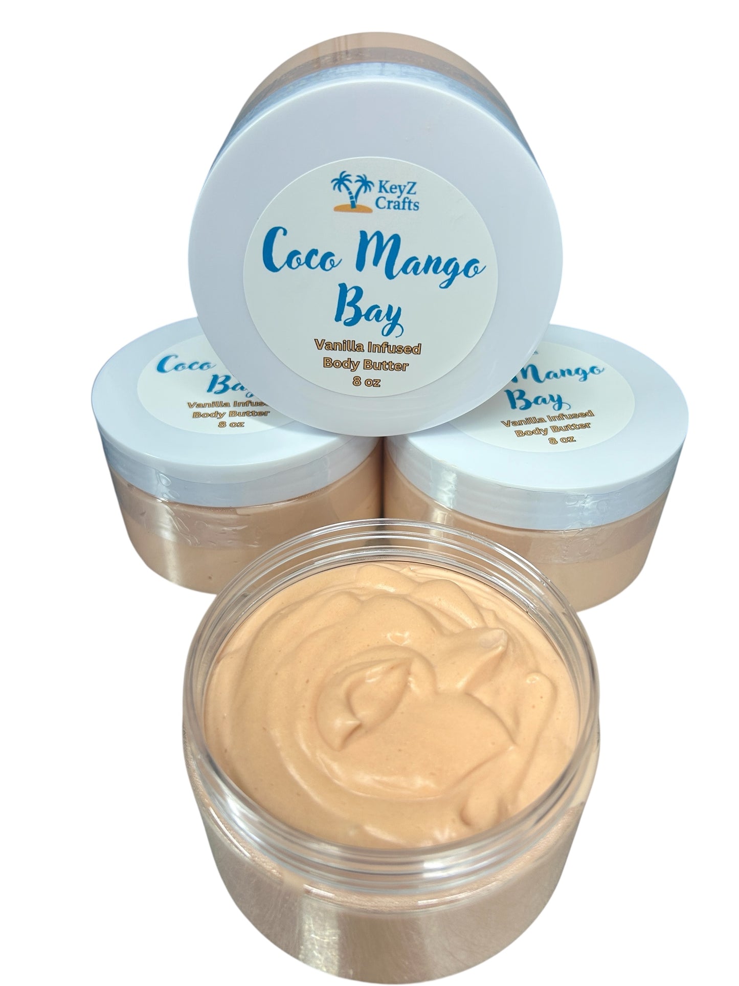 Coco Mango Bay Body Butter – Vanilla Infused (8 oz)