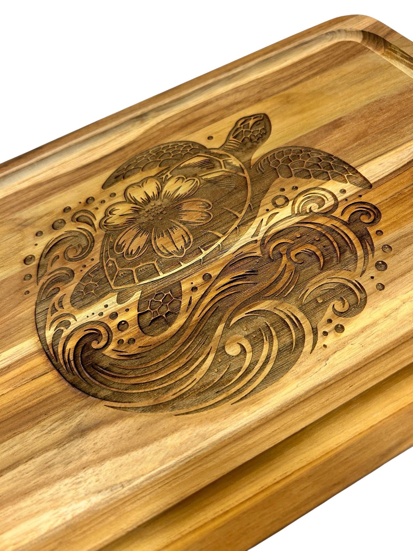 Sea Turtle Wave Serving Board