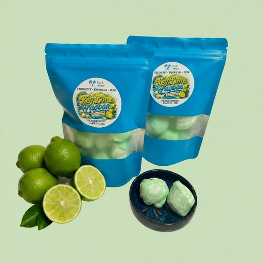 Key Lime Lagoon - Freeze Dried Key Lime Taffy