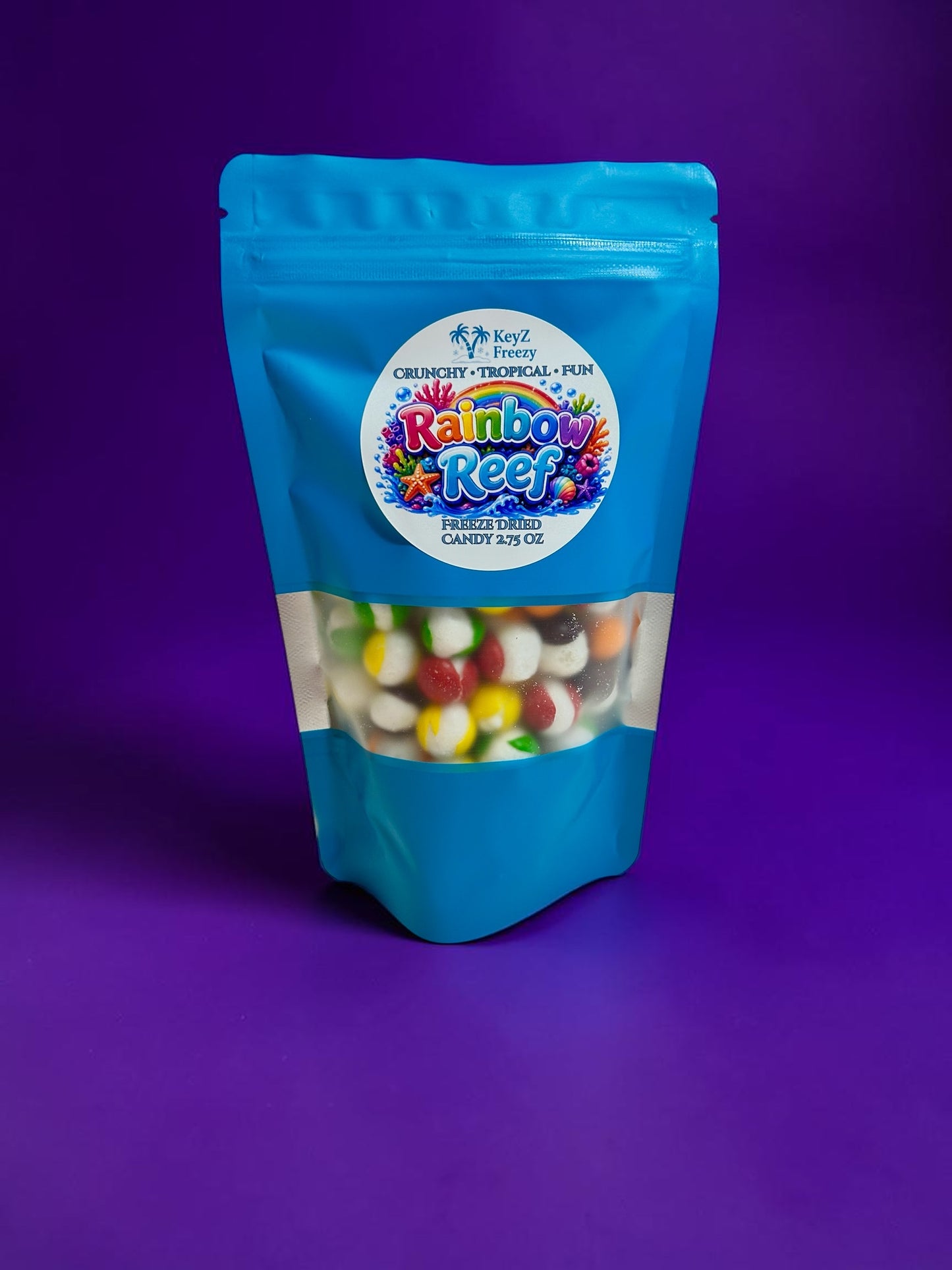 Rainbow Reef - Freeze Dried Skittles