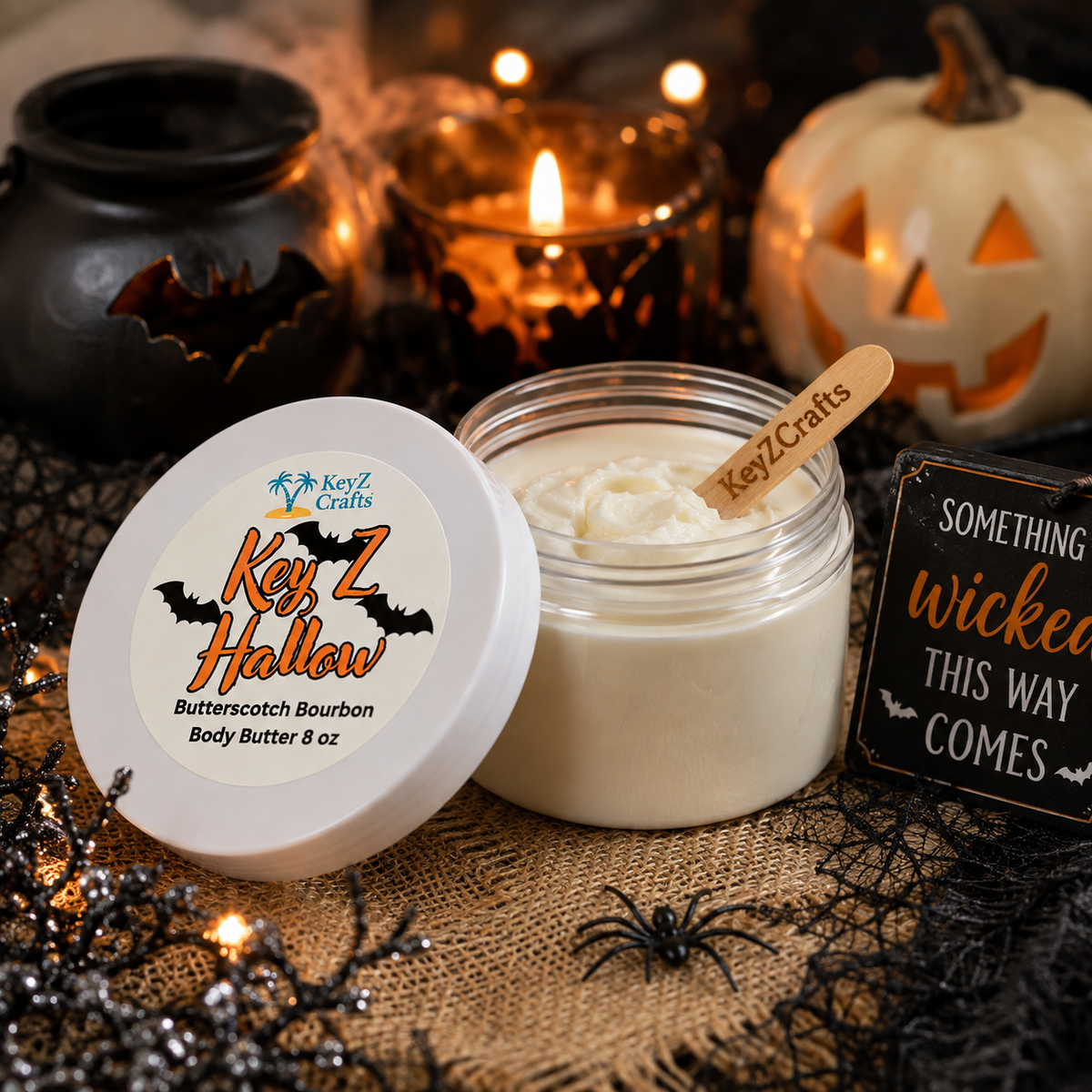 Key Z Hallow – Butterscotch Bourbon Body Butter 🎃🥃