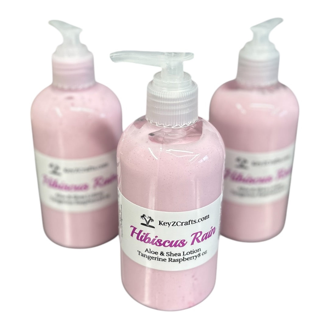 Hibiscus Rain Aloe & Shea Lotion 8oz