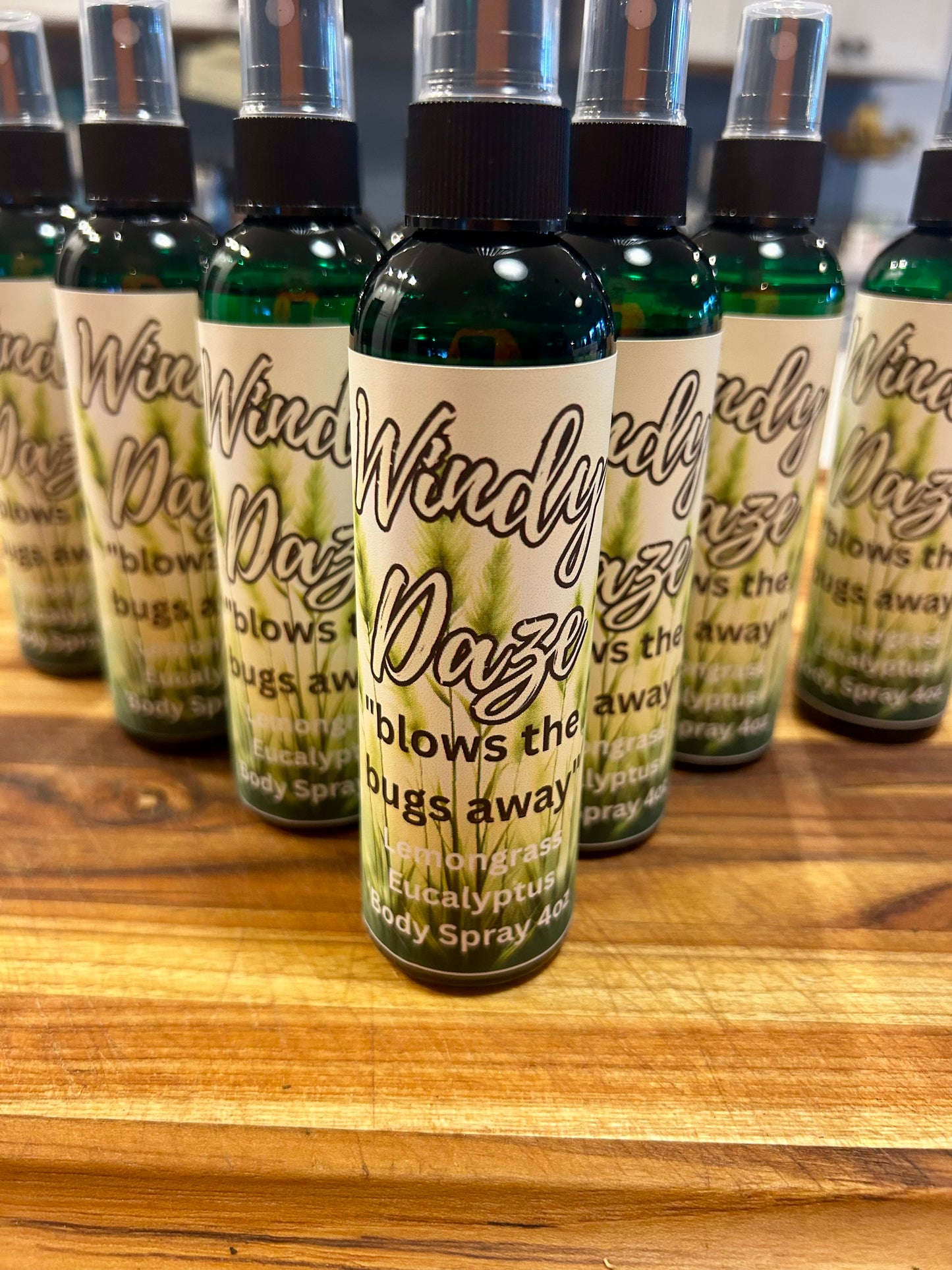 Windy Daze Lemongrass Eucalyptus Body Spray 4oz