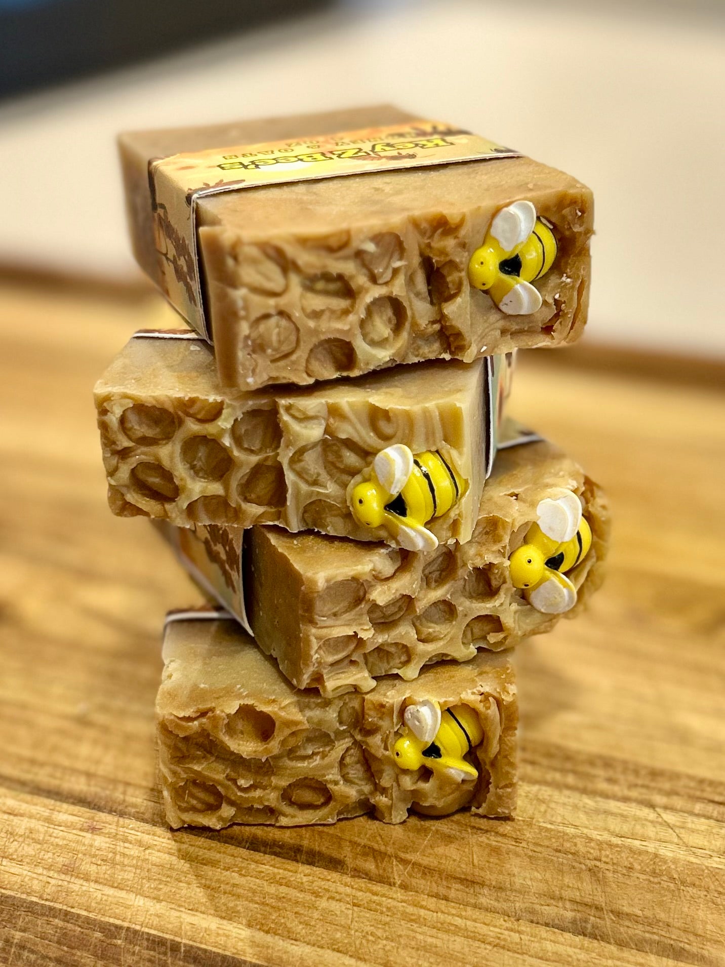 Key Z Bees Honey & Oats Artisan Soap