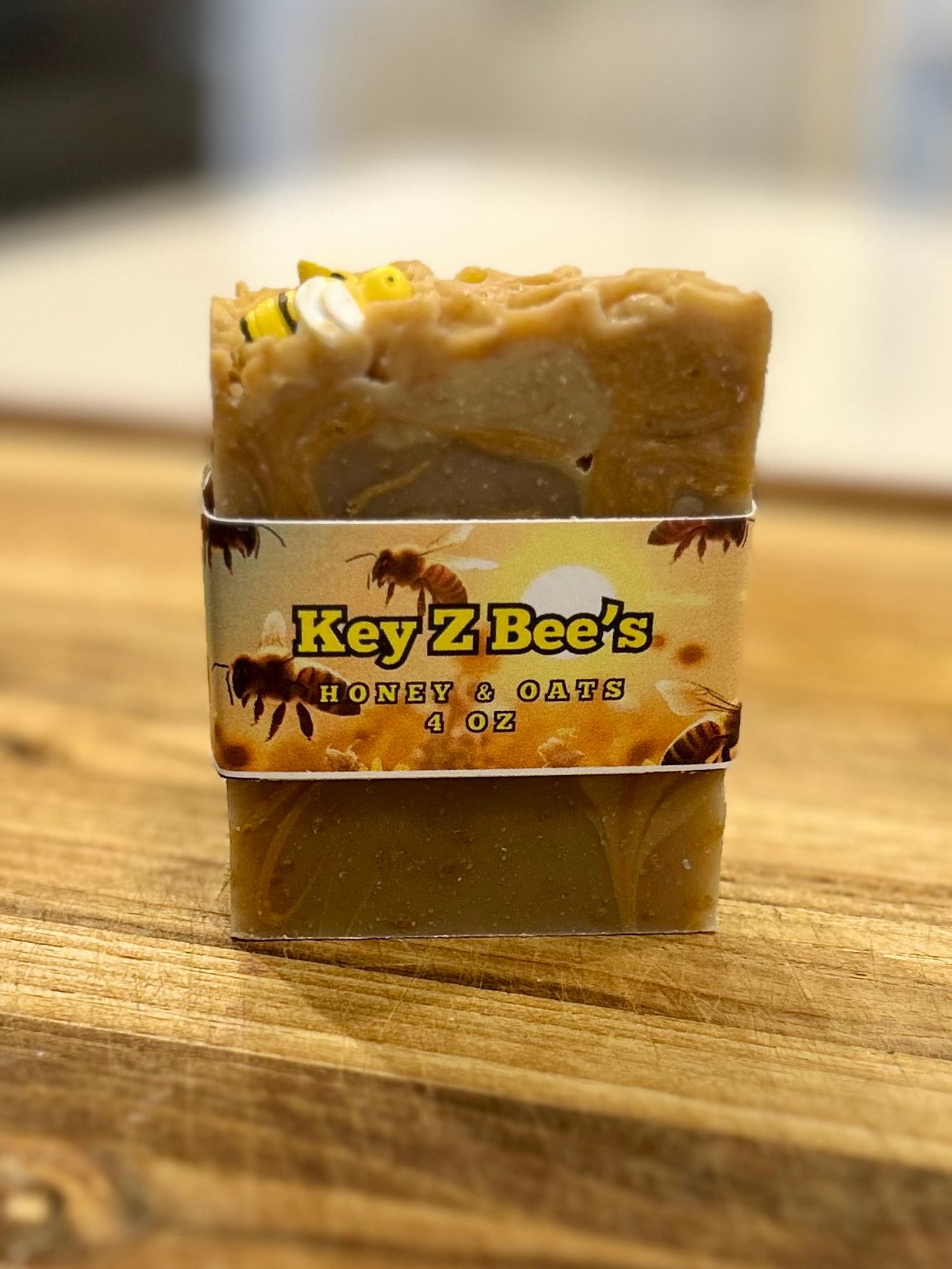 Key Z Bees Honey & Oats Artisan Soap