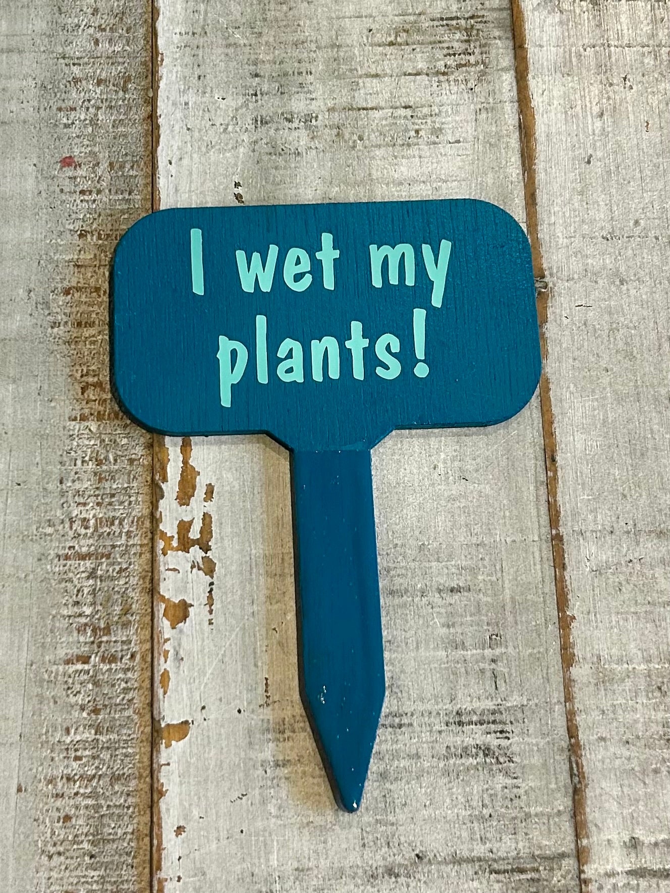 Wooden Plant Signs