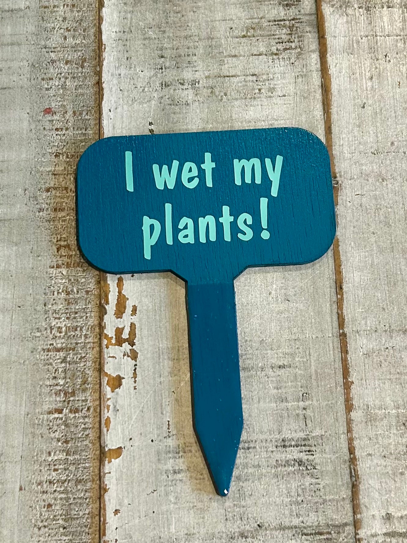 Wooden Plant Signs