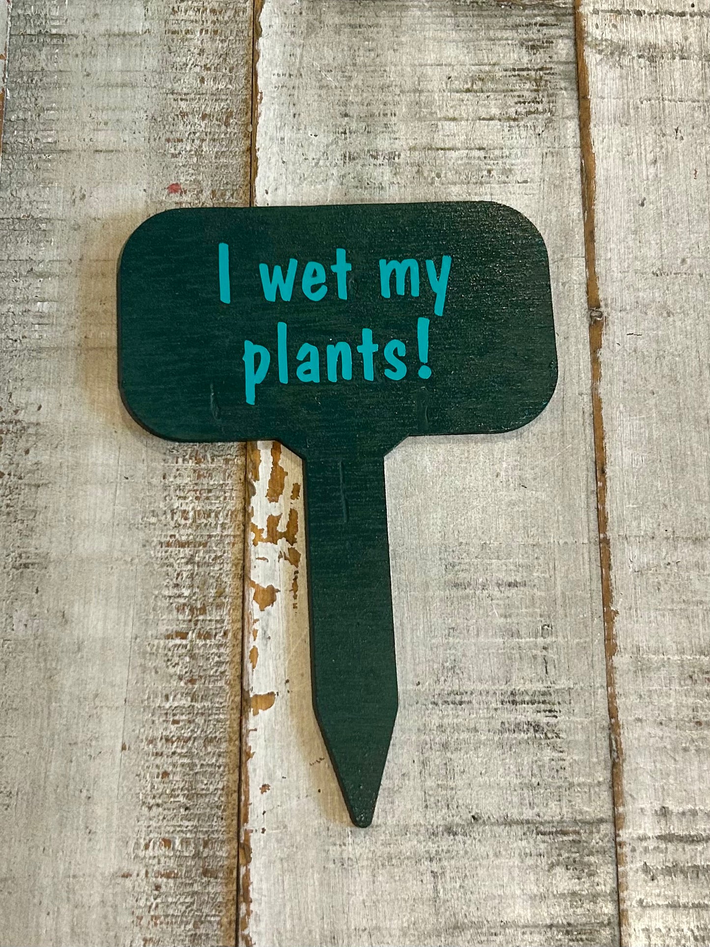 Wooden Plant Signs