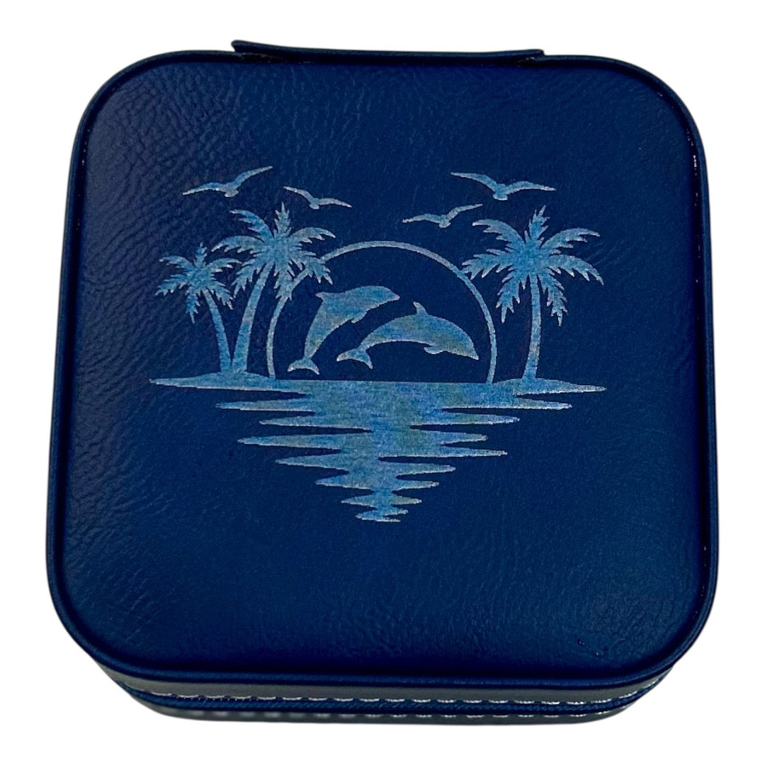 Engraved Travel Jewelry Boxes