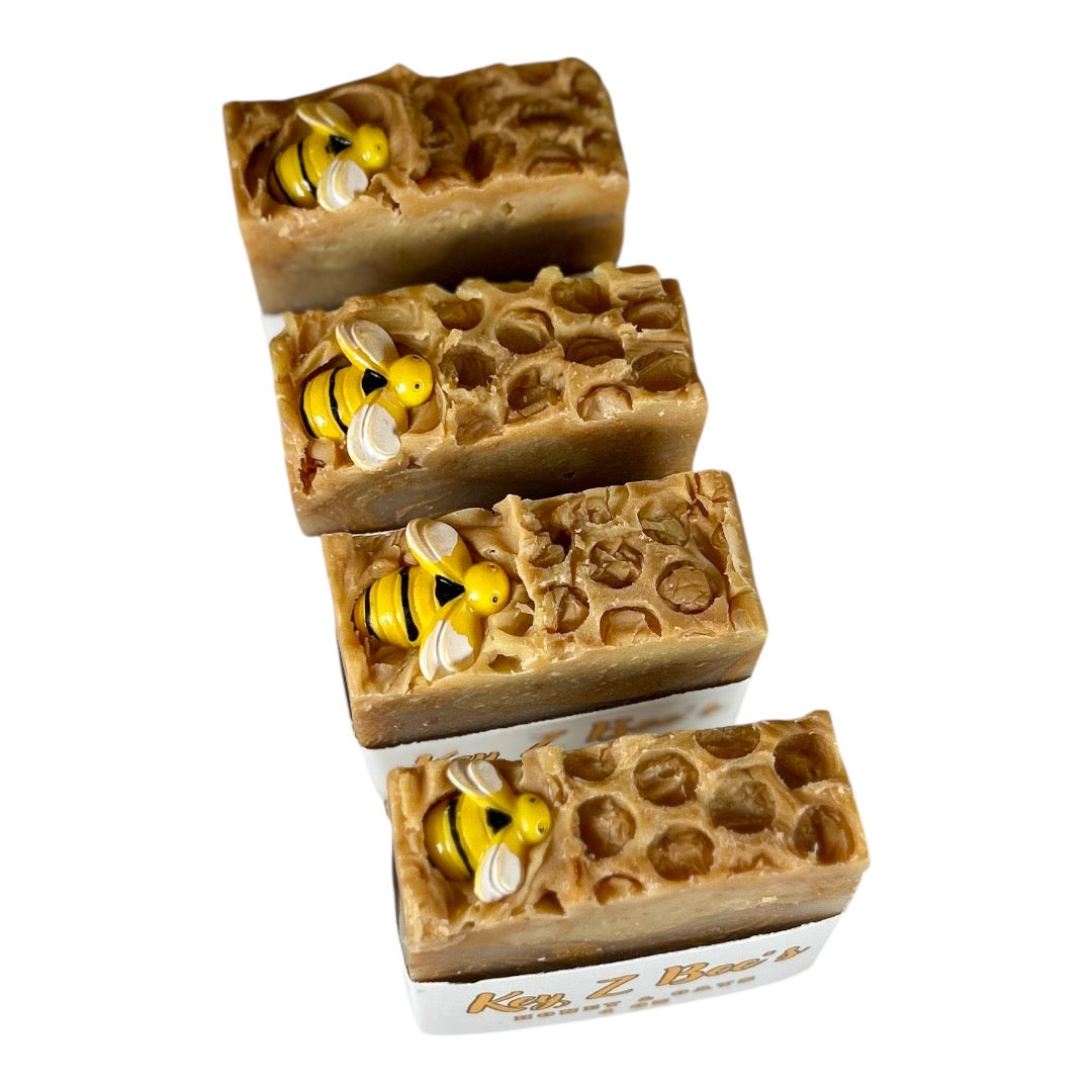 Key Z Bees Honey & Oats Artisan Soap