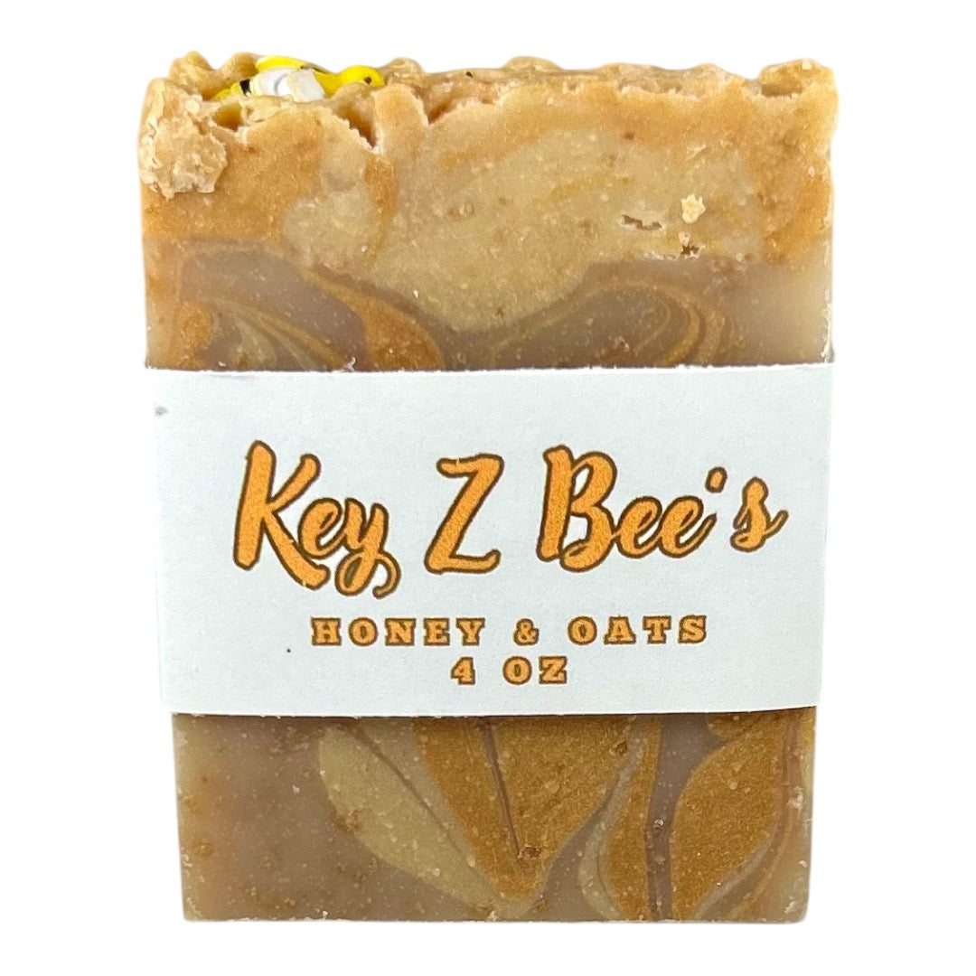 Key Z Bees Honey & Oats Artisan Soap