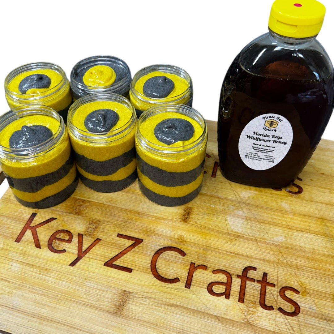 Key Z Bees Foaming Face Mask Scrub 8oz