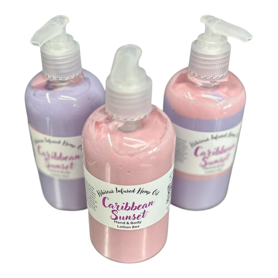 Caribbean Sunset Aloe & Shea Lotion 8oz