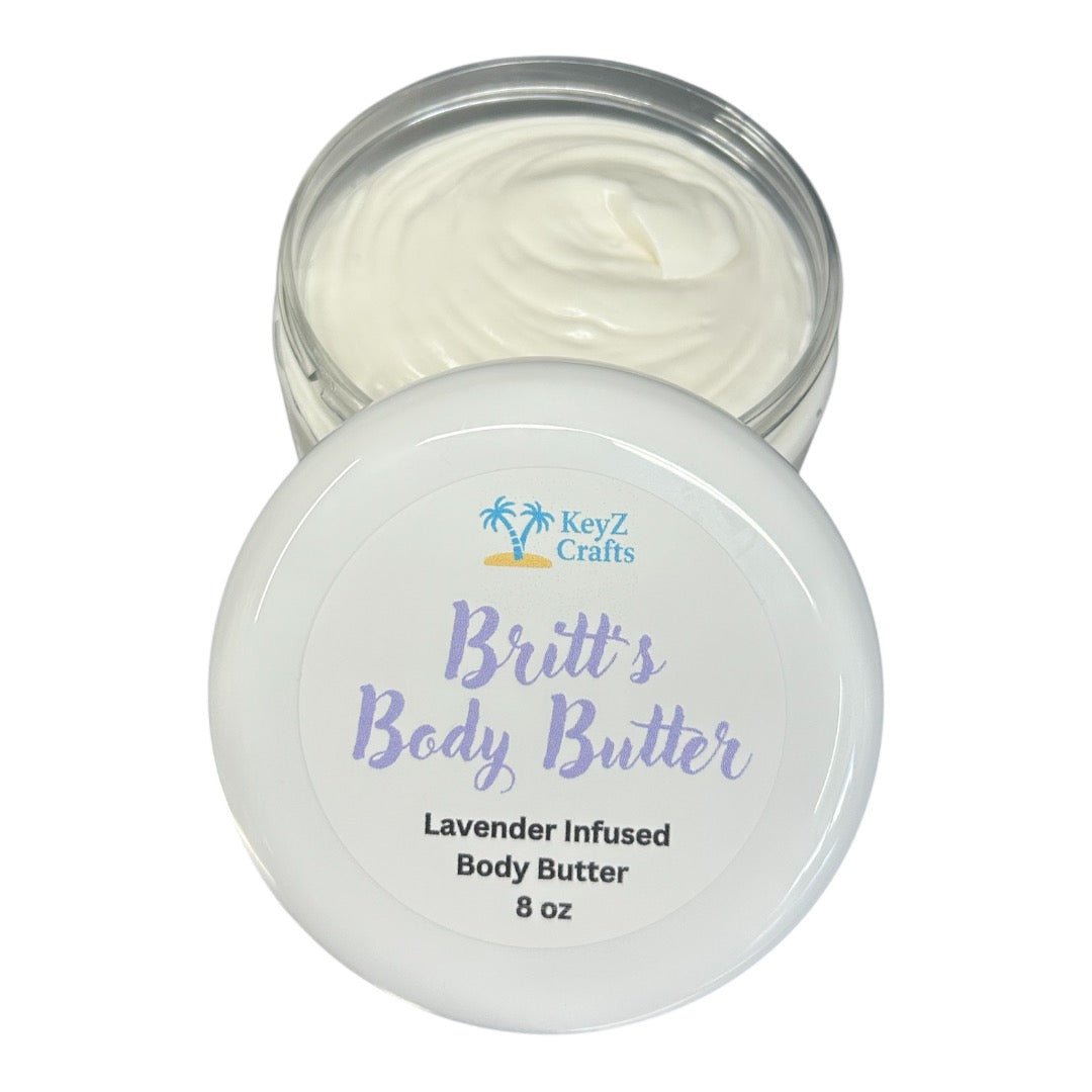 Britt’s Body Butter – Lavender Infused (8 oz)