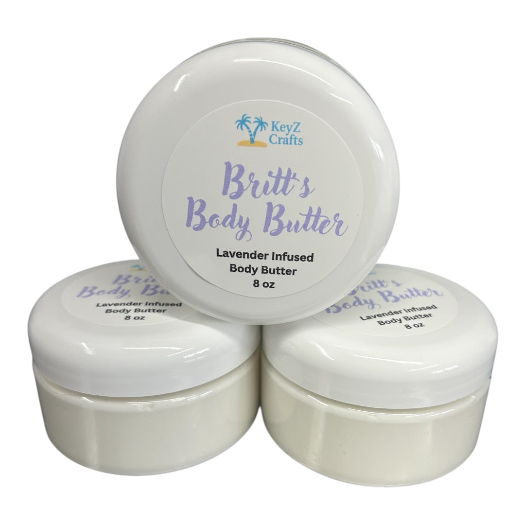 Britt’s Body Butter – Lavender Infused (8 oz)