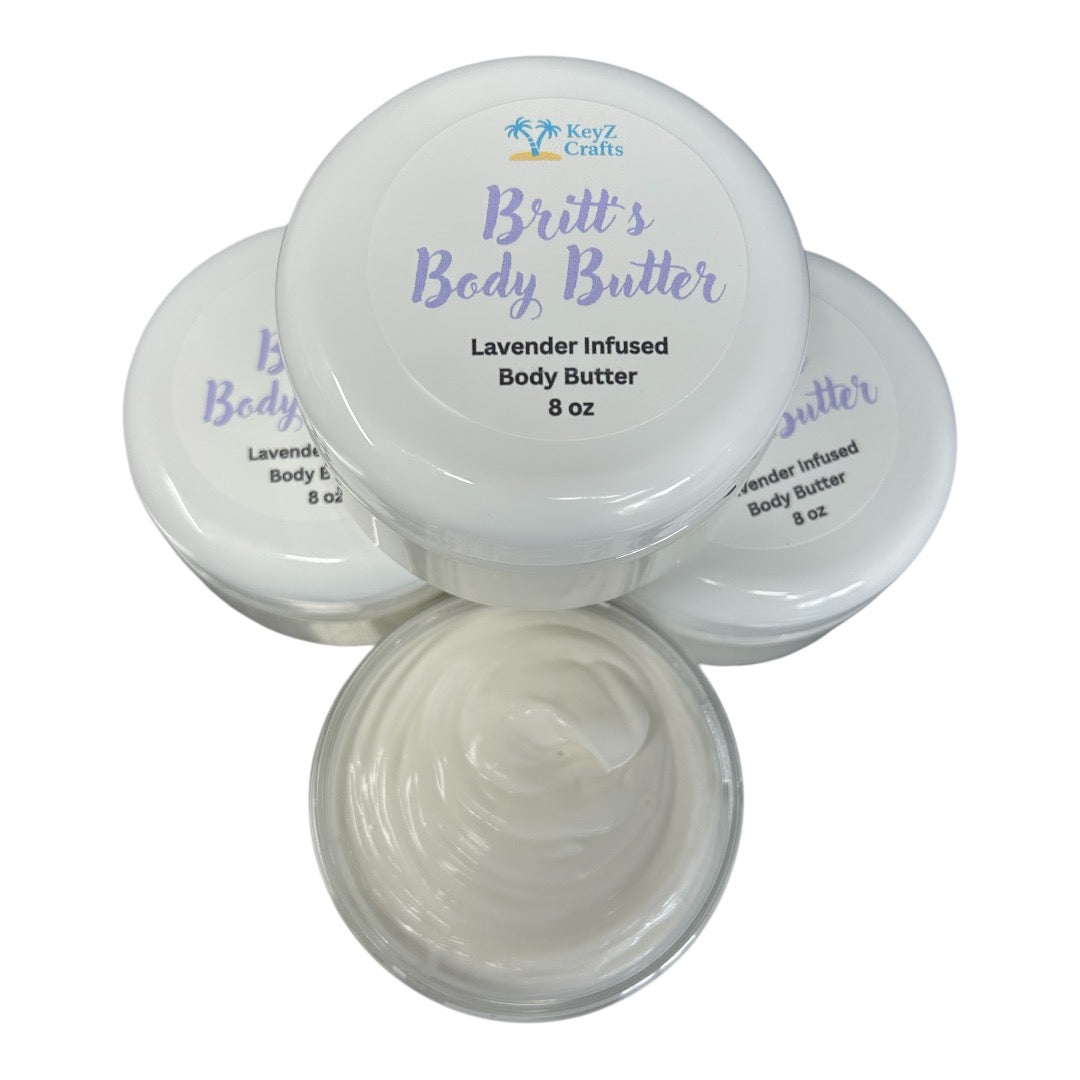 Britt’s Body Butter – Lavender Infused (8 oz)