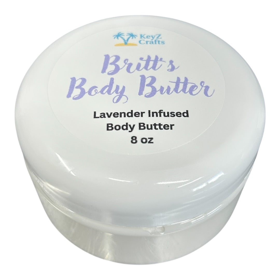 Britt’s Body Butter – Lavender Infused (8 oz)