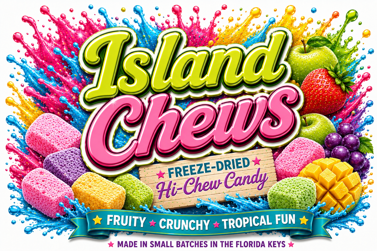 Island Chews - Freeze Dried Hi CHews