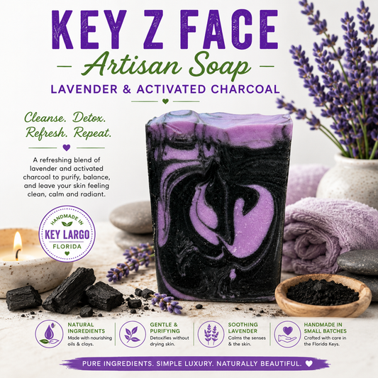 Key Z Face Handcrafted Artisan Soap