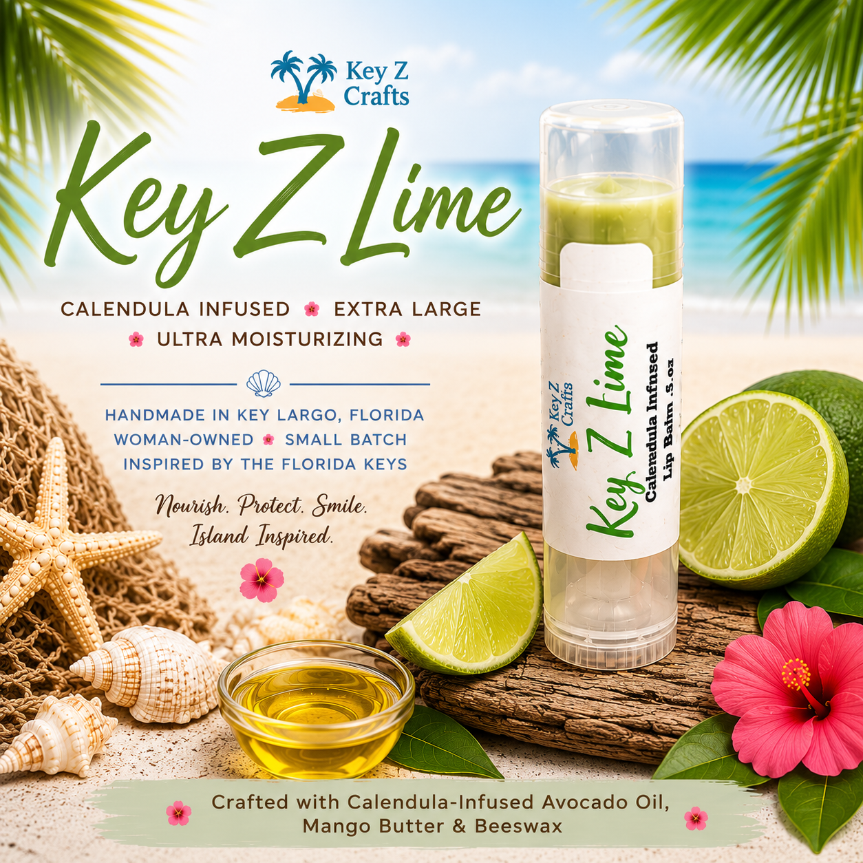 Key Z Lips Lip Balm – Oversized 0.5 oz